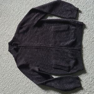 Theory men's wool blend zip sweater S